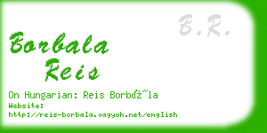 borbala reis business card